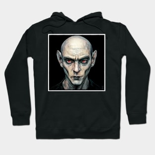 Nosferatu Vampire Comic Book Style Horror Hoodie